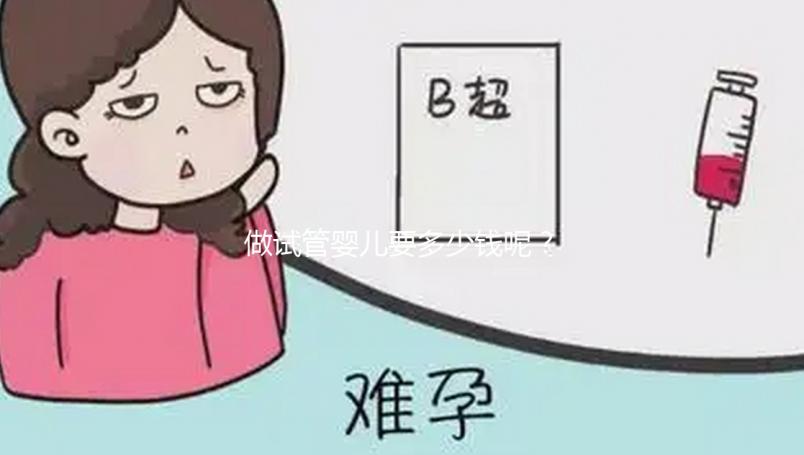 做試管嬰兒要多少錢呢？接下來，我給大家詳細解釋一下。